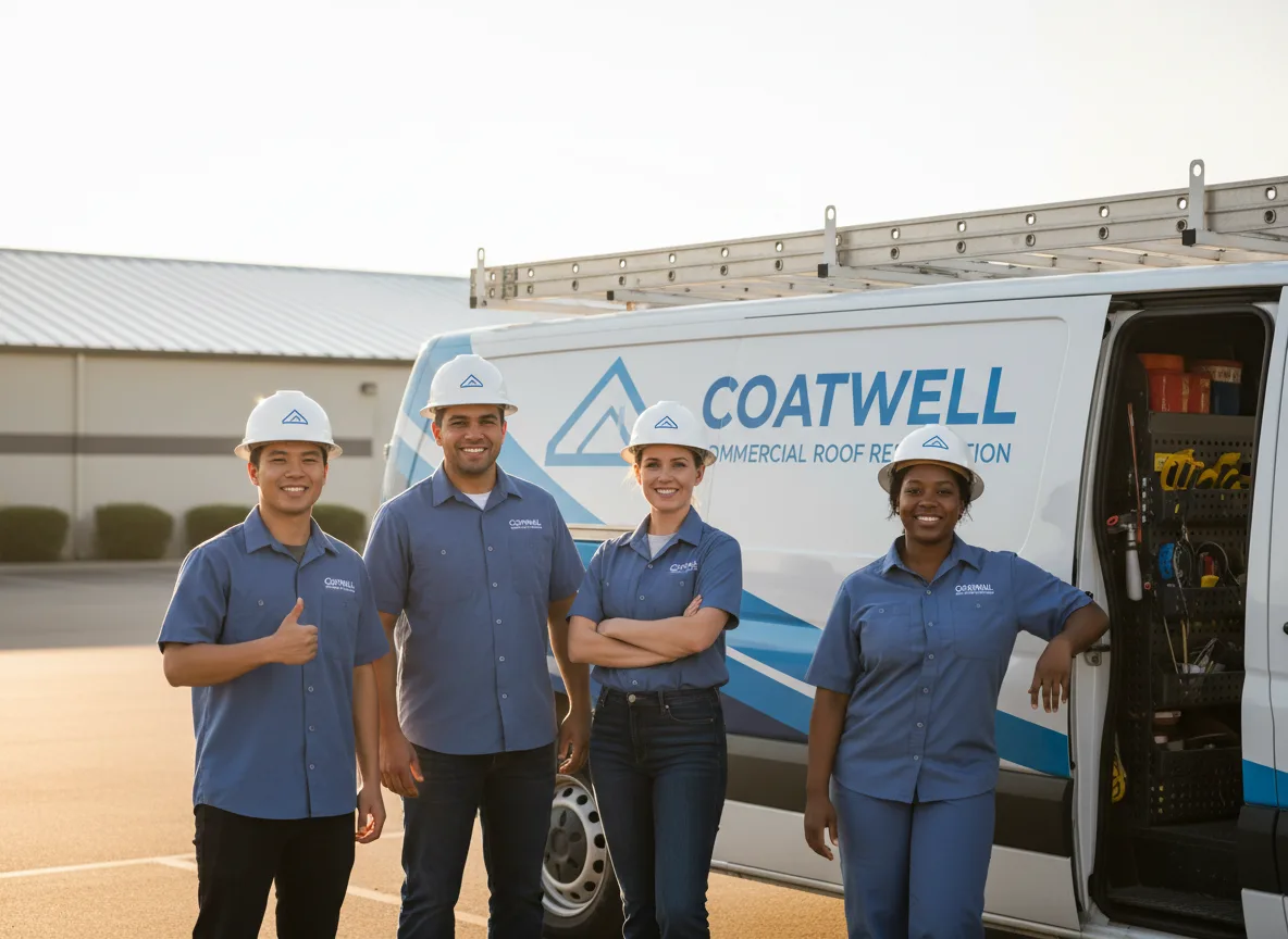 Commercial roof coating company in Oakdale, PA